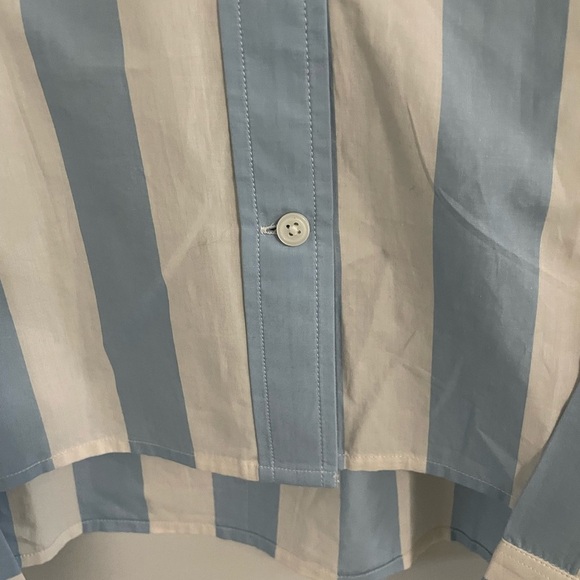 J.Crew Relaxed-fit cropped shirt in Barlow stripe - Picture 8 of 10